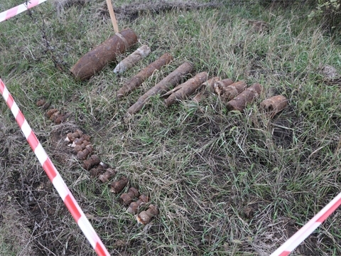 Ammunition of Second World War period found in Donetsk region