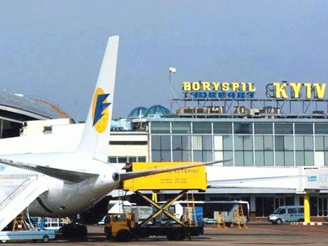 Boryspil Airport operates in regular mode with little delay in  flights